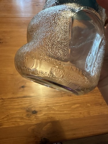 Skippy Erdnussbutter Teddybär Glas 1990 Vintage Glas, 100th Anniversary - Bild 4 von 4