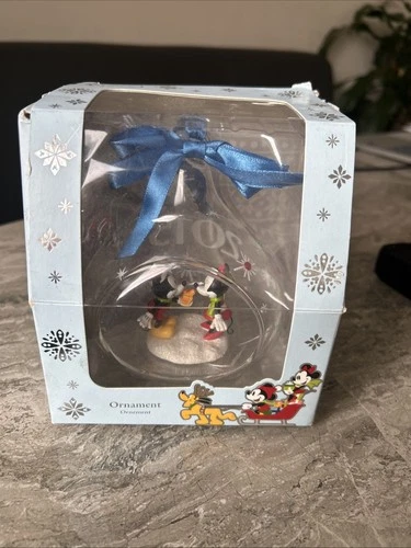 Tokyo Disney Store Christmas Ornament Mickey & Minnie Figure 2015 Japan New