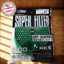 3layer Hks Style Super Power Flow Air Filter 200mm Replacement Element Mushroom