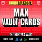 Borderlands 4 • Max Vault Cards • Cosmetic Skins Heads & More! BL4 • PS5 XB PC