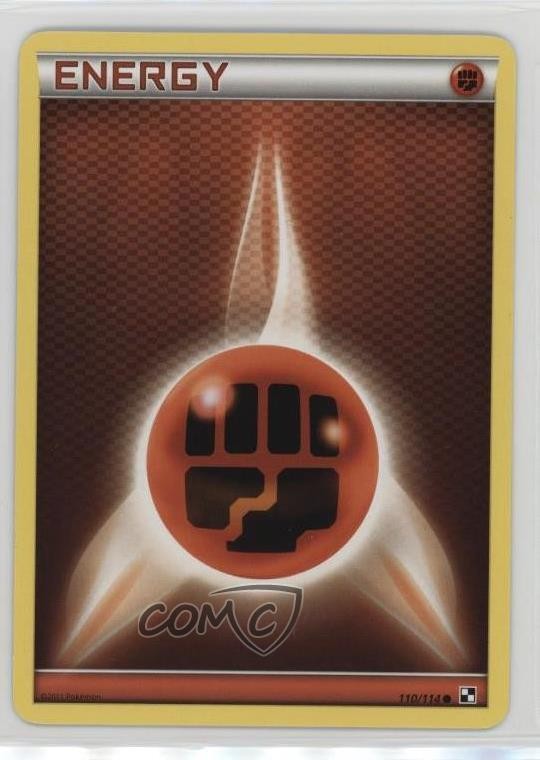Fighting Energy Pokemon Black & White Base Set #110