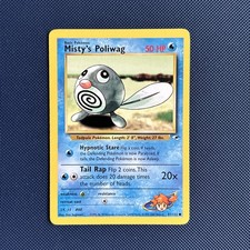 Pokemon Karte Misty's Poliwag 87/132 Gym Heroes Englisch