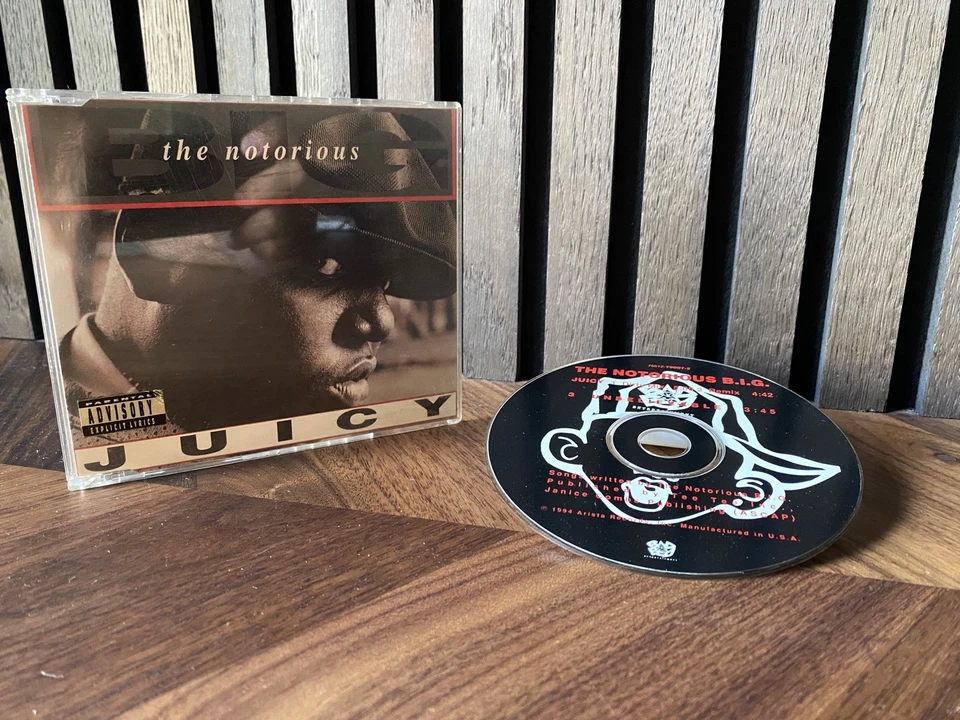 The Notorious BIG ‎– Juicy / Unbelievable - 1994 - OG US Press Single - Classic - Image 3 of 4