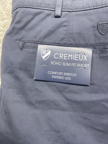 Cremieux Men's Soho Slim Fit Solid Comfort Stretch Shorts New Lot Of 3 7” Inseam - Picture 2 of 7