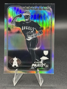 2024 Topps Chrome - Kyren Paris #151 Negative Refractor (RC)