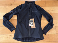 Damen-Radjacke Endura schwarz Windchill Jacket II, UK-Größe S neu mit Etikett