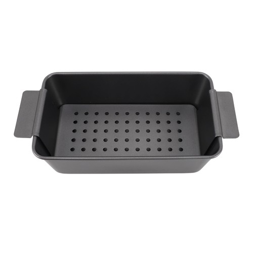 US Meat Loaf Pans With Drain Tray Carbon Steel Excellent Heat Conductivity Nonst - Zdjęcie 17 z 22