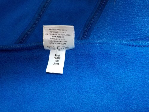 SCOTTeVEST Mens FIRESIDE Fleece VEST Royal Blue sz XXXL / 3XL Utility 15 Pocket - Picture 18 of 24