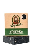 Dr. Squatch All Natural Soap Bar for Men with Heavy Grit Pine Tar - 5oz 141g