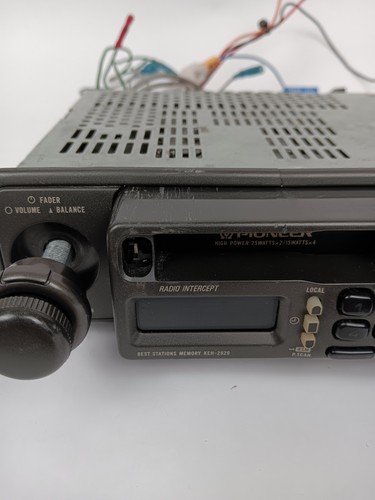 De colección Pioneer KEH-2929 Cassette Deck AM/FM estéreo súper sintonizador estéreo para automóvil - Imagen 7 de 16
