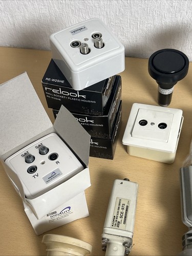 Konvolut LNB - Hirschmann/Valvo/Sharp & diverse Teile, siehe Auktion - Afbeelding 3 van 20