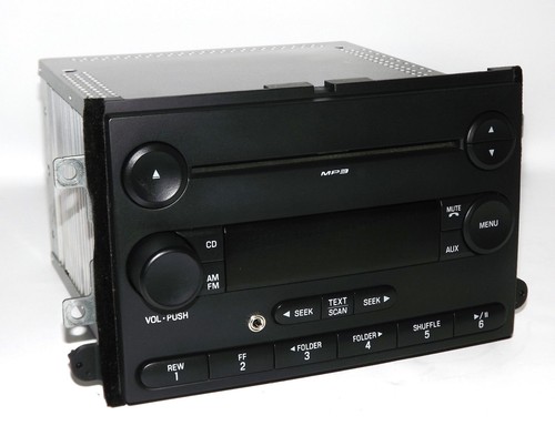 2006-2013 Ford Mercury AM FM mp3 CD Radio w Auxiliary iPod Input 6E5T-18C869-AK - Photo 5 sur 5