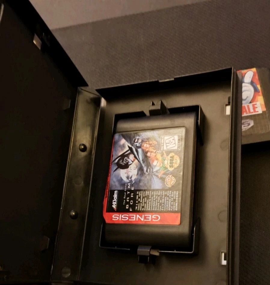 Batman Forever Sega Genesis 1995 & Sonic The Hedgehog Both Tested And Working - Image 3 of 4