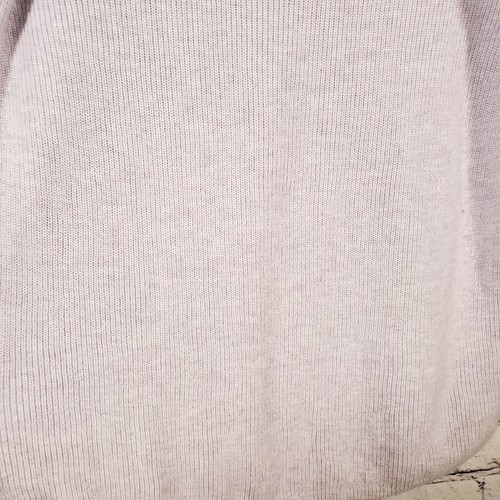 J Crew Light Lavender Cotton Ruffle Long Sleeve Sweater Round Neck Pulli S - Bild 11 von 17
