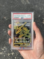 PSA 10 2021 POKEMON JAPANESE SWORD & SHIELD VMAX CLIMAX #284 FA/RAYQUAZA VMAX