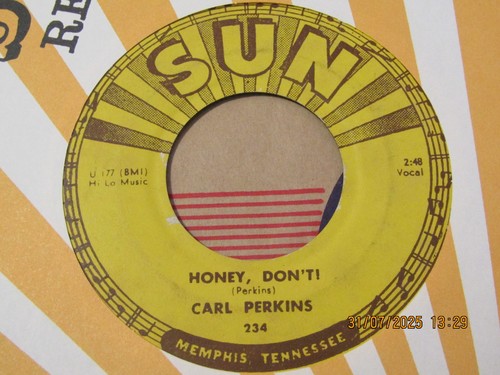 CARL PERKINS-BLUE SUEDE SHOES-SUN - Picture 2 of 2