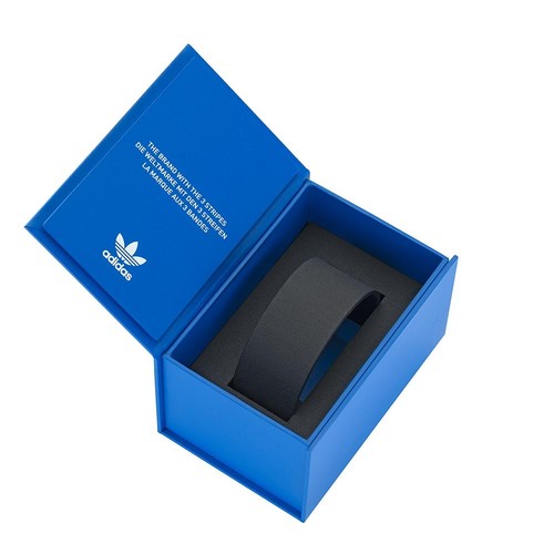 Orologio ADIDAS unisex CODE ONE crono gomma blu / nero - Imagen 5 de 5