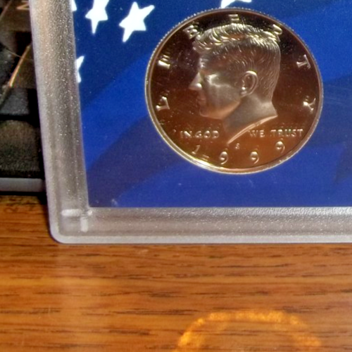 1999 S CLAD PROOF KENNEDY HALF DOLLAR *FREE SHIPPING* - Picture 1 of 1