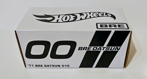 New Sealed 2024 Hot Wheels RLC Exclusive '71 Datsun 510 BRE Racing Black Chrome  - Picture 2 of 3