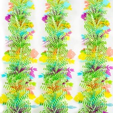 66 Ft Easter Tinsel Garland Decor Colorful Twist Spring Wall Decoration New