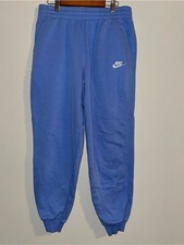 NIKE Kids Club Fleece Joggers Light Blue Sweatpants Youth XL 28/26