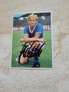 Klaus Fichtel FC Schalke 04 Bergmann Fußball 72 Orig. Sig.