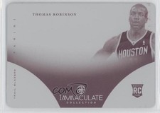 2012-13 Immaculate Caps Printing Plate Magenta 1/1 Thomas Robinson Rookie RC 0c3