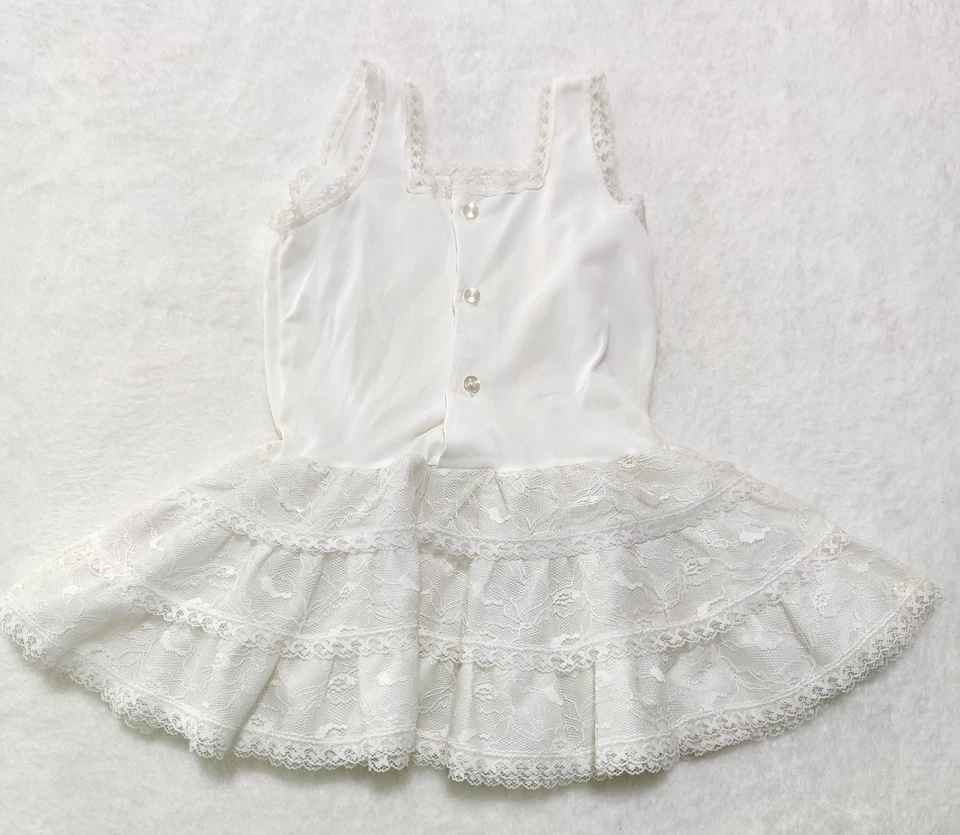 Her Majesty Vintage Slip Talla 3T Encaje Crema Foto 3 de 3