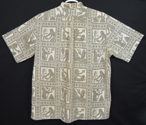 Reyn Spoone Dietrich Varez Hawaiian Shirt Mens 2XL Cotten Blend Reverse Print - Picture 2 of 18
