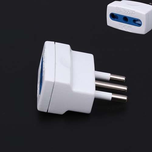 1 Piece 10A To 16A Power Converter Italian To Italian 3 Pins Plug Travel Adapter - Afbeelding 2 van 12
