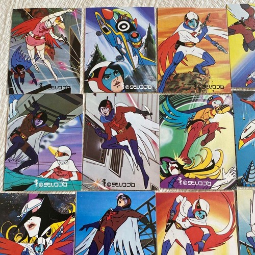 Gatchaman Trading mini card Set of 24 retro rare Tatsunoko pro Japan anime m634 - Picture 2 of 16