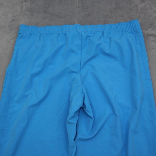 Nike Sportswear Pants Womens L Blue Plain Elastic Waist Drawstring Track Pants - Picture 16 of 17
