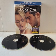 The Lucky One Blu-ray + DVD w/ Slipcover Zac Efron Taylor Schilling 