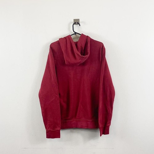 Vintage Adidas Hoodie Womens M Burgundy - Picture 3 of 3