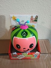 CoComelon NO Spill Musical Bubble Machine Non-toxic Blow Streams of Bubbles