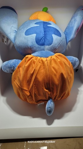 TRAJE DE CALABAZA PUNTADA HALLOWEEN DISNEY GRANDE 21" PELUCHE PELUCHE PELUCHE PELUCHE + ETIQUETAS - Imagen 14 de 19