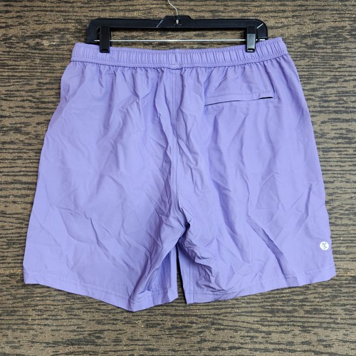 Bamboo Ave Shorts Mens Size Large Boundless Athletic Short Comfy Light Purple  - Picture 5 of 11