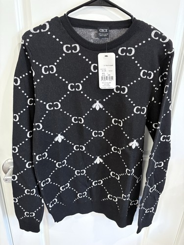 Neu mit Etikett schwarzer CECE Damen Pullover L - Bild 1 von 4