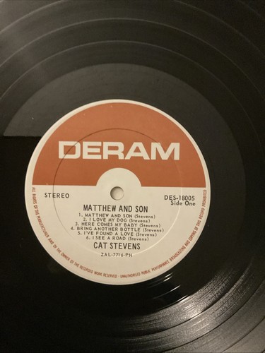Cat Stevens Matthew & Son Double LP Vinyl Record - Picture 7 of 9
