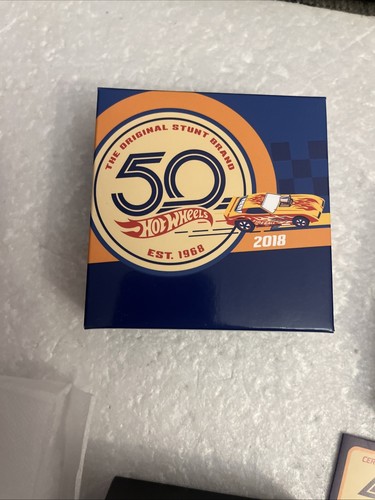 HOT WHEELS SILVER 2018 50 YEARS OF HOT WHEELS 1oz$1 SILVER PROOF COIN - Picture 8 of 11