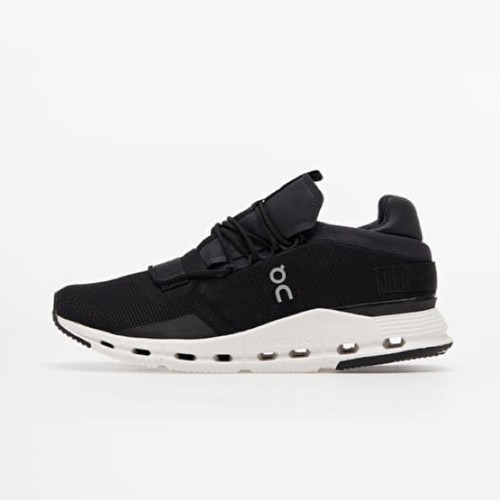 On Cloudnova Running Sneakers in Black/White Womens 8.5 Mens 7