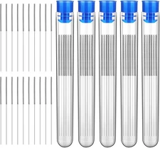 50 Pieces 3D Printer Nozzle Cleaning Kit,0.4 mm Stainless Steel Needles Cleaner