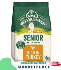 James Wellbeloved Cat Senior Hypoallergenic Dry Food Turkey 10 kg 7.33 per kilo