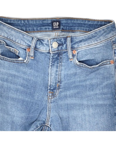 GAP Womens Distressed Slim Jeans W29 L28 Blue Cotton AD24 - Picture 5 of 5