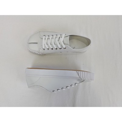 Maison Margiela Q:3 / Tabi Low Top Sneakers in White BNWB 42