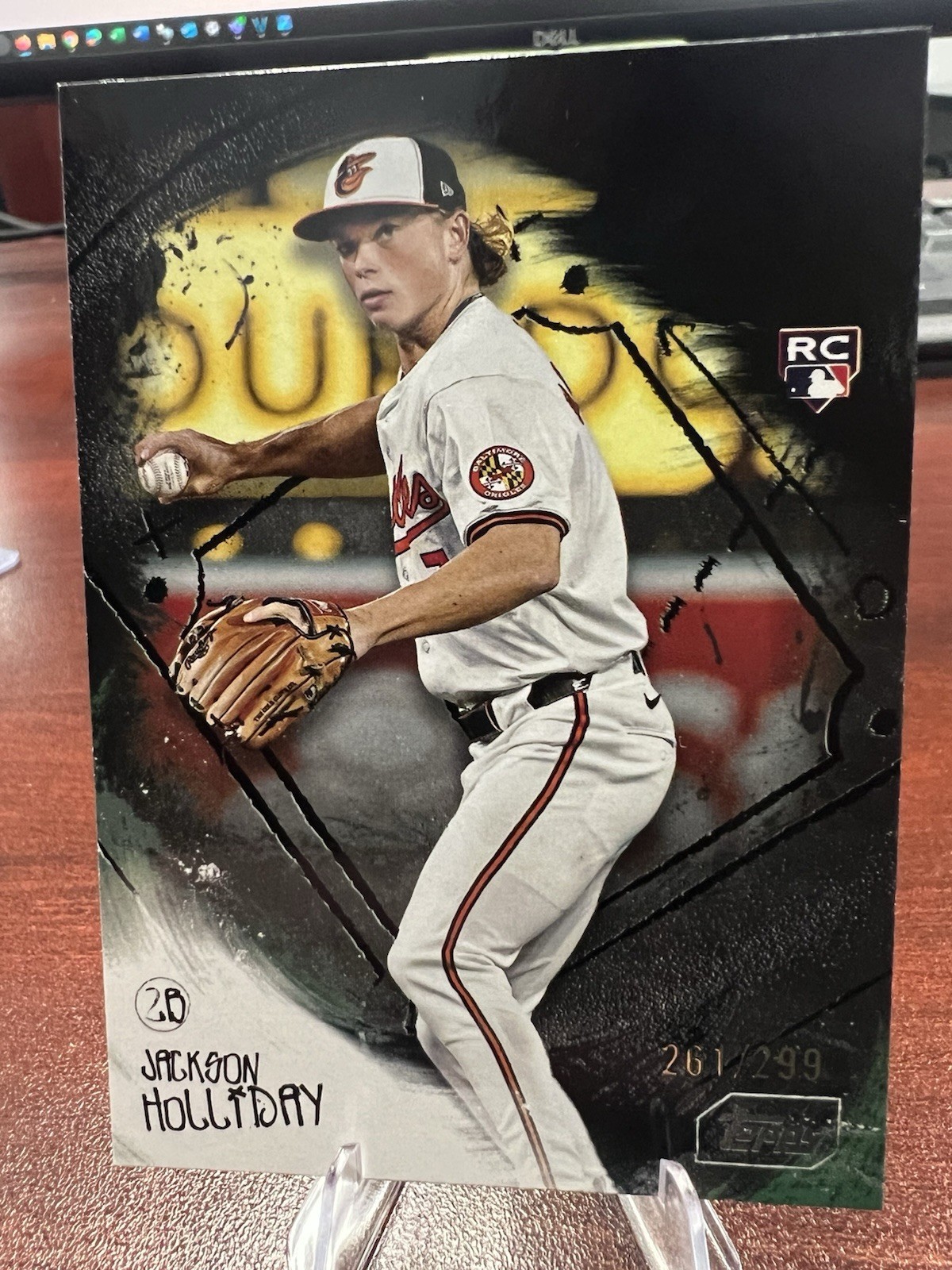 2024 Topps Update Jackson Holliday All Class Rookie RC Black #261/299 Orioles
