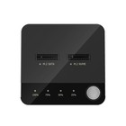 Dual Bay SSD Enclosure with Type C Cable for Fast Data Transfer USB 32