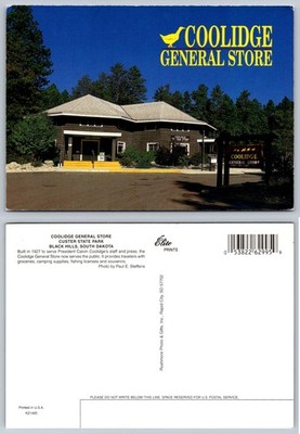 Coolidge General Store Custer State Park Black Hills South Dakota Postcard