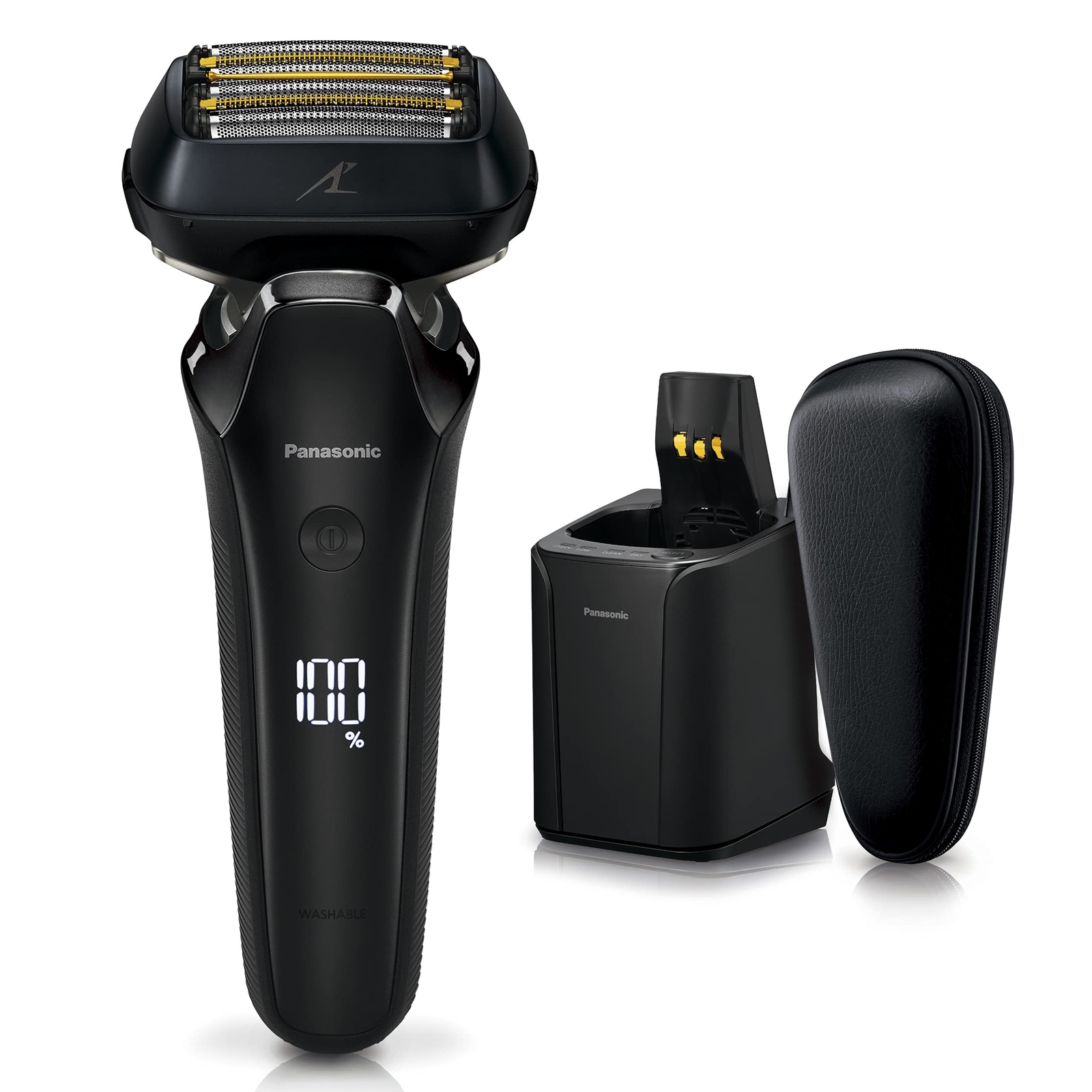 Panasonic Men's Shaver Lamb Dash Linear 6 pieces Craft Black Black ES-LS...