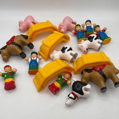 WOW Toys Bundle Farm Figures Animals Horse Cow Pig Dog Farmer Combi P&P #10 - Picture 3 of 3